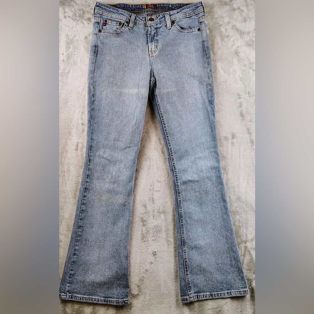 LEI Light Blue Flare Jeans sz 9 Juniors